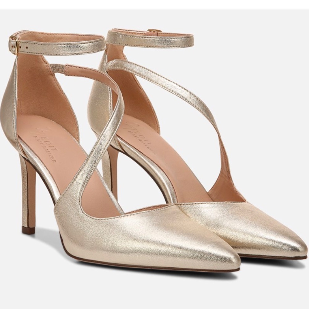 Naturalizer 27 EDIT ABILYN PUMP, Gold, Women’s Size 8